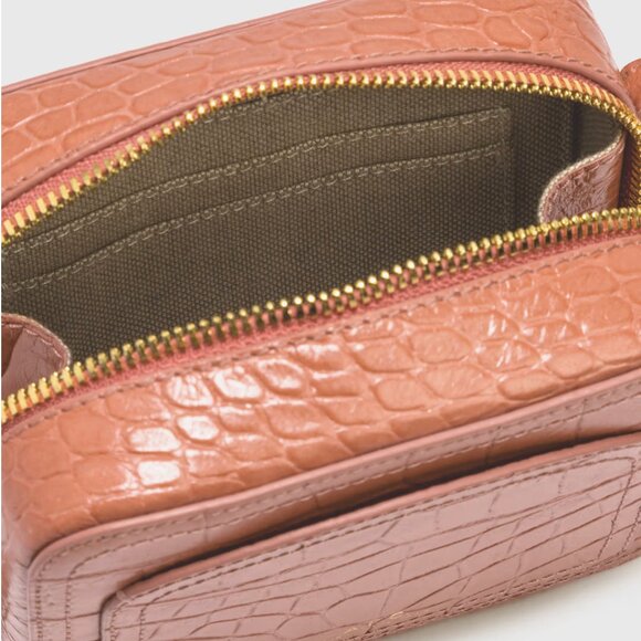 French designer A.P.C. Mini Louisette Leather Bag in Powder Pink BNWT + Dustbag - Picture 15 of 16